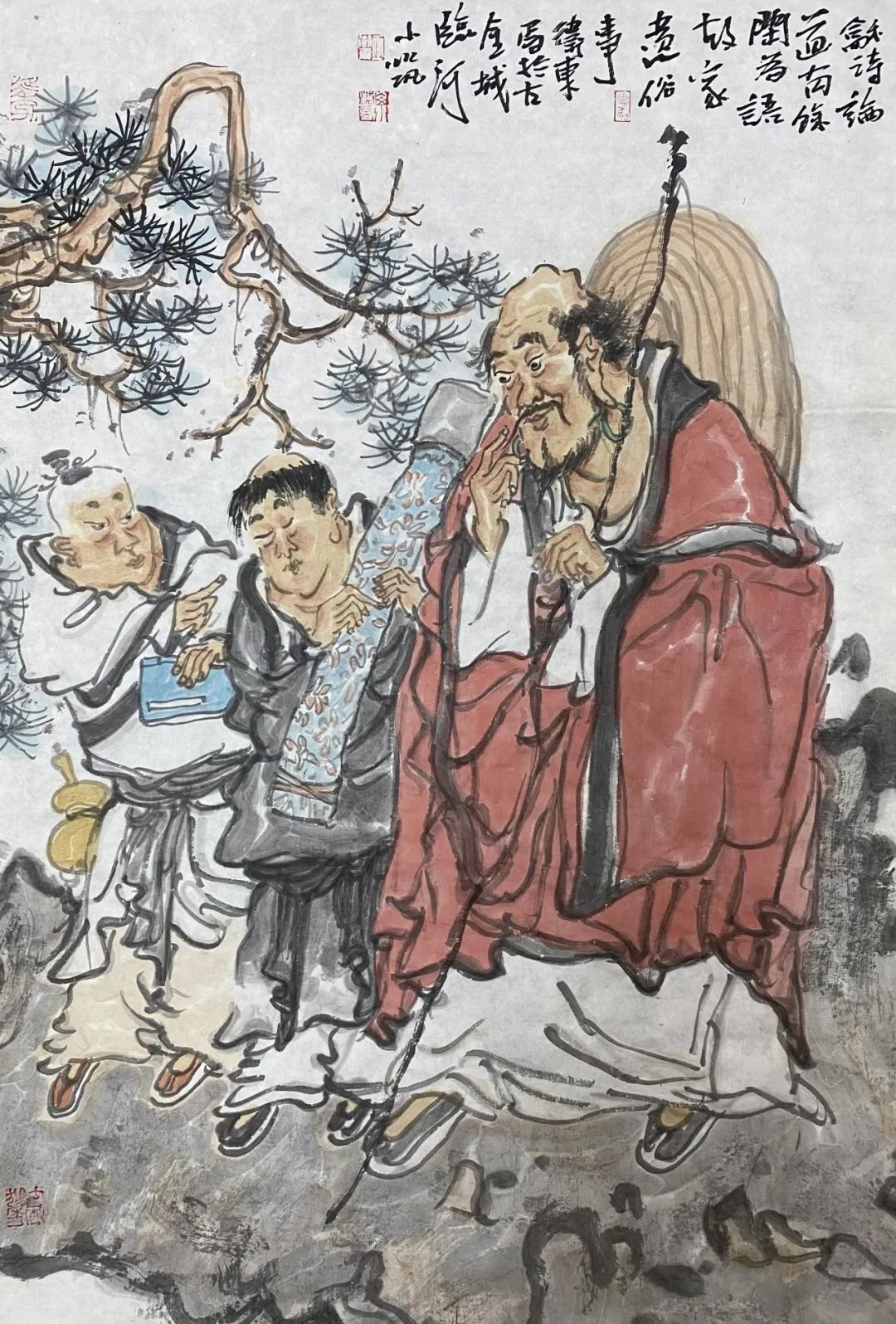 翰墨赏古今，著名画家巫卫东应邀参展“时代气象——当代中国画名家学术邀请展（徐州站）”