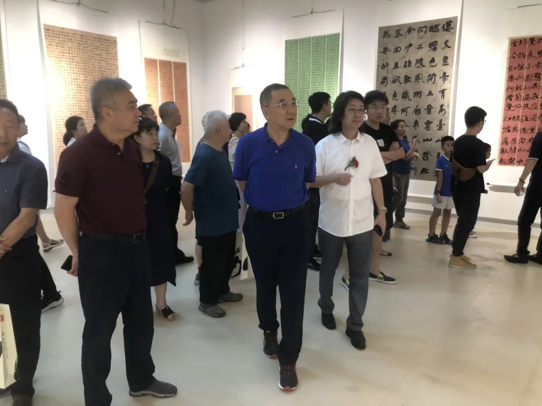 “山海情深——第二届青岛市书法篆刻大展”在青岛画院美术馆盛大开幕