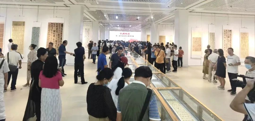 “山海情深——第二届青岛市书法篆刻大展”在青岛画院美术馆盛大开幕