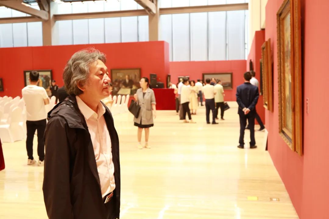 “潘义奎油画展”在中国国家画院开幕