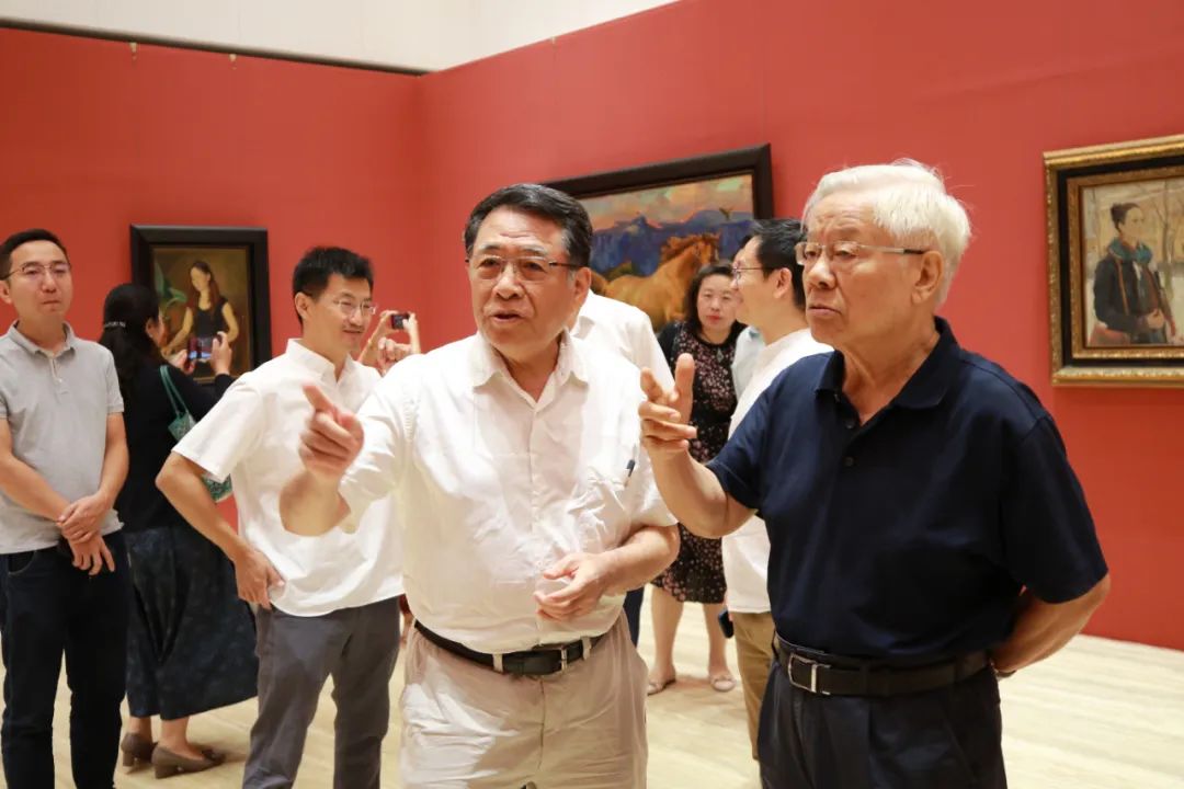 “潘义奎油画展”在中国国家画院开幕