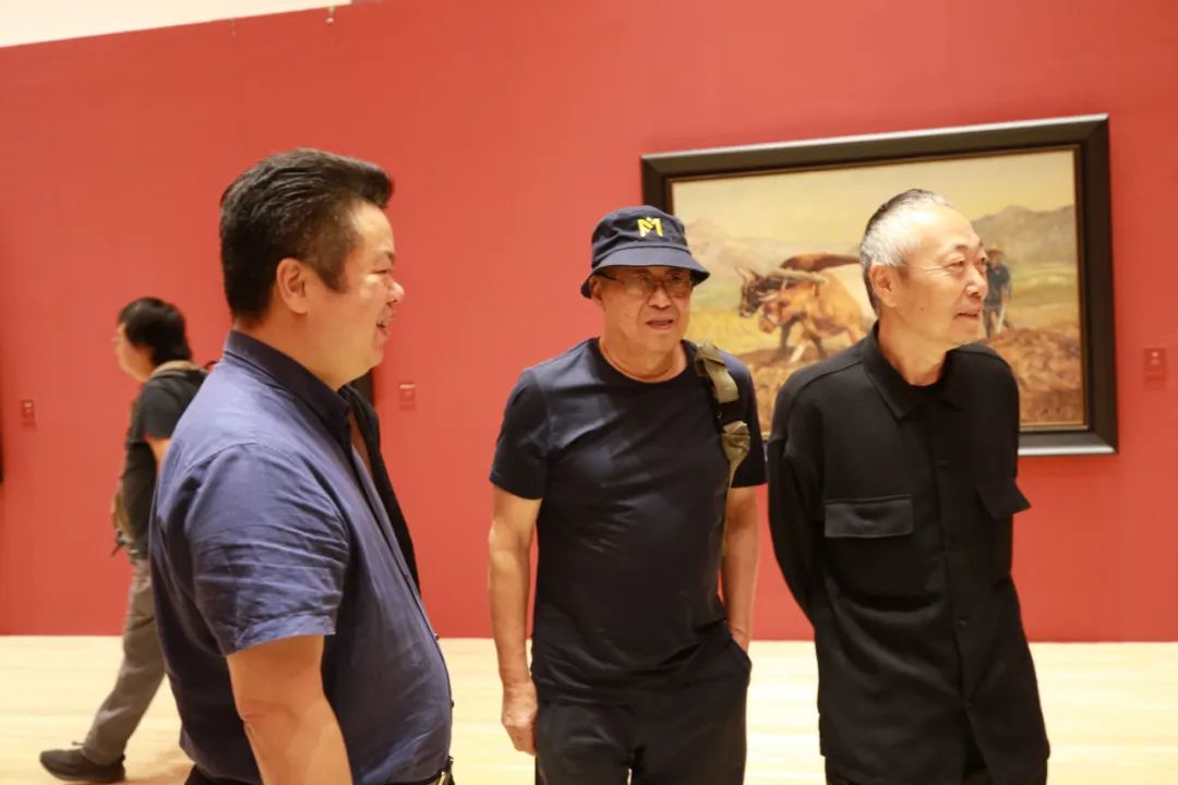 “潘义奎油画展”在中国国家画院开幕