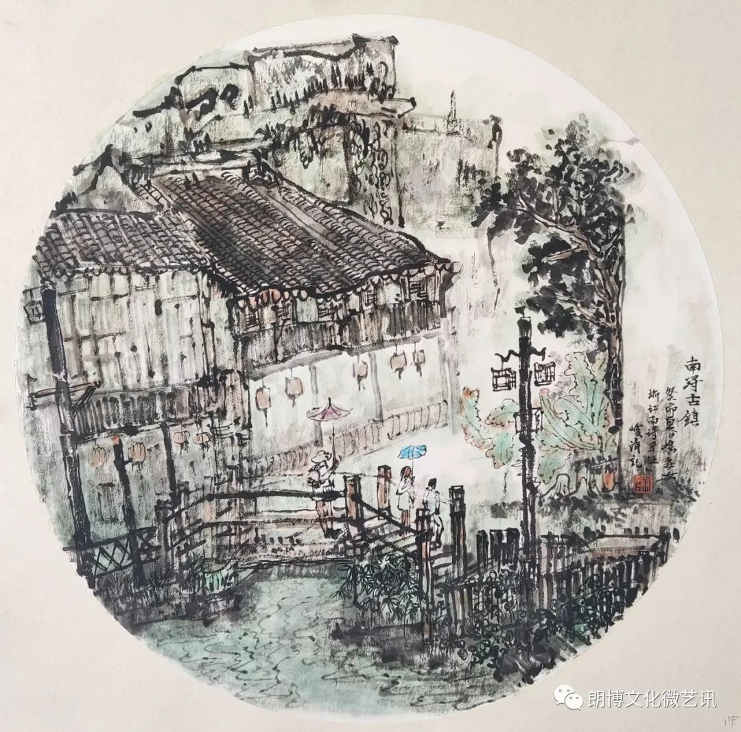 “墨彩缤纷——黄丹松、陈艺、李永强、陶振兴四博士中国画展”在广西艺术学院开展