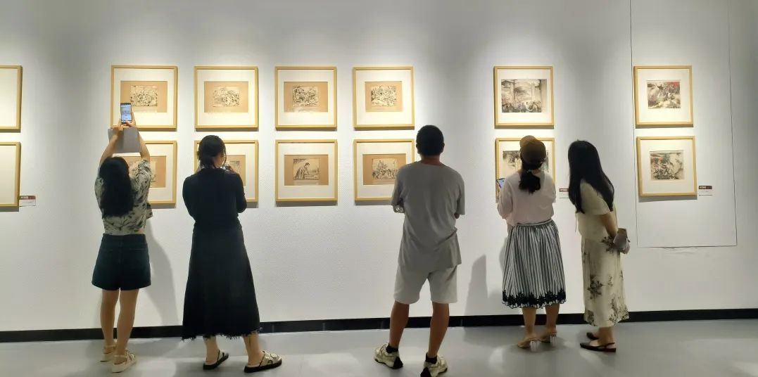 “神气如虹——蔡超中国画作品展”在江西赣州隆重开幕