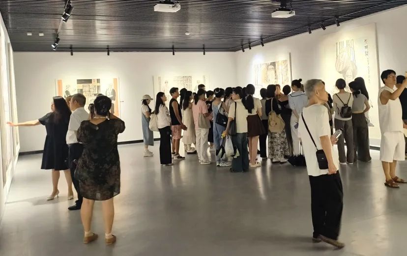 “神气如虹——蔡超中国画作品展”在江西赣州隆重开幕