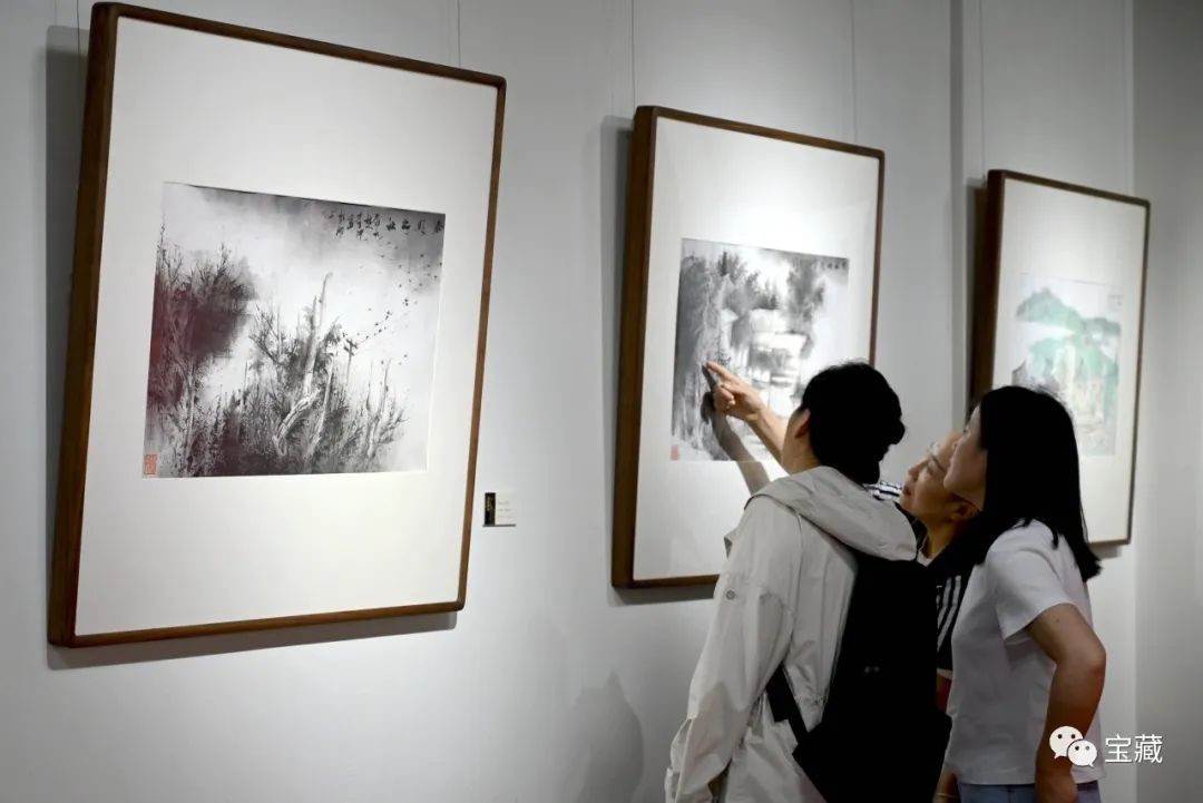 “大美泰顺——张谷旻师生写生作品展”开幕，展期至10月8日