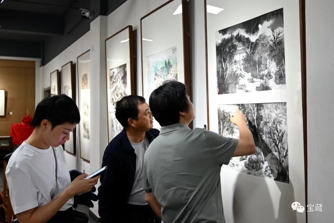 “大美泰顺——张谷旻师生写生作品展”开幕，展期至10月8日