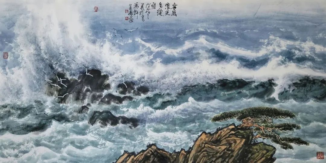 海洋画家徐生华​ | 一程风景一路画，一路风光一路诗