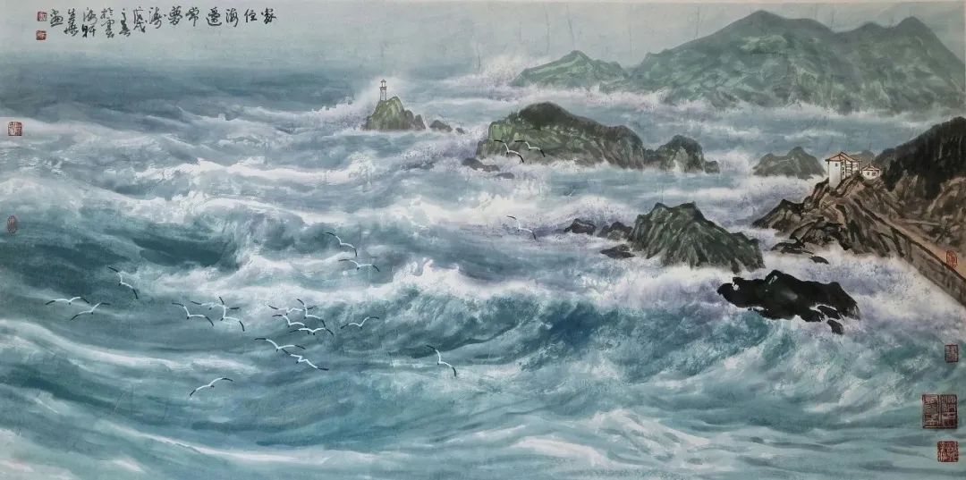 海洋画家徐生华​ | 一程风景一路画，一路风光一路诗