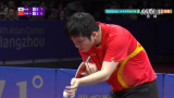 3-0战胜韩国，中国男团一盘没丢第八次夺得杭州亚运会乒乓球金牌