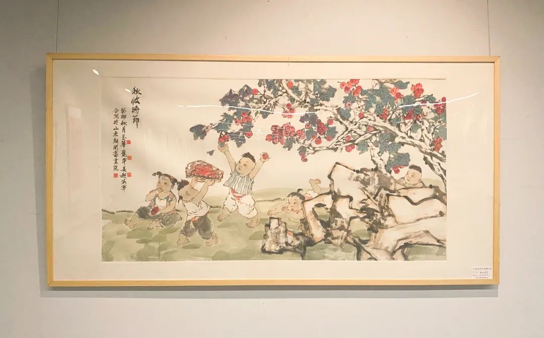 她们的画深情凝望人间烟火——“花好月圆·山东女画家迎中秋优秀作品展”在山东新闻美术馆开展