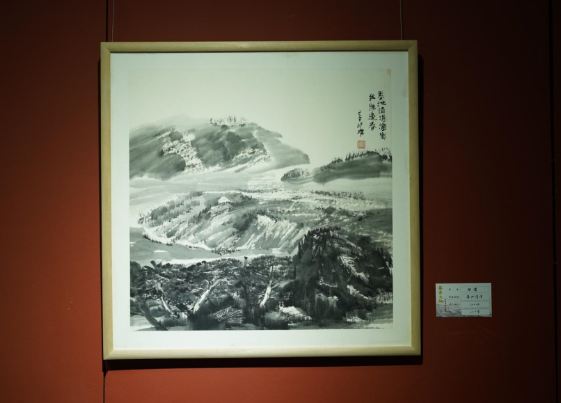 “苍茫大地——邵璞焦墨艺术展”在河北廊坊隆重举行