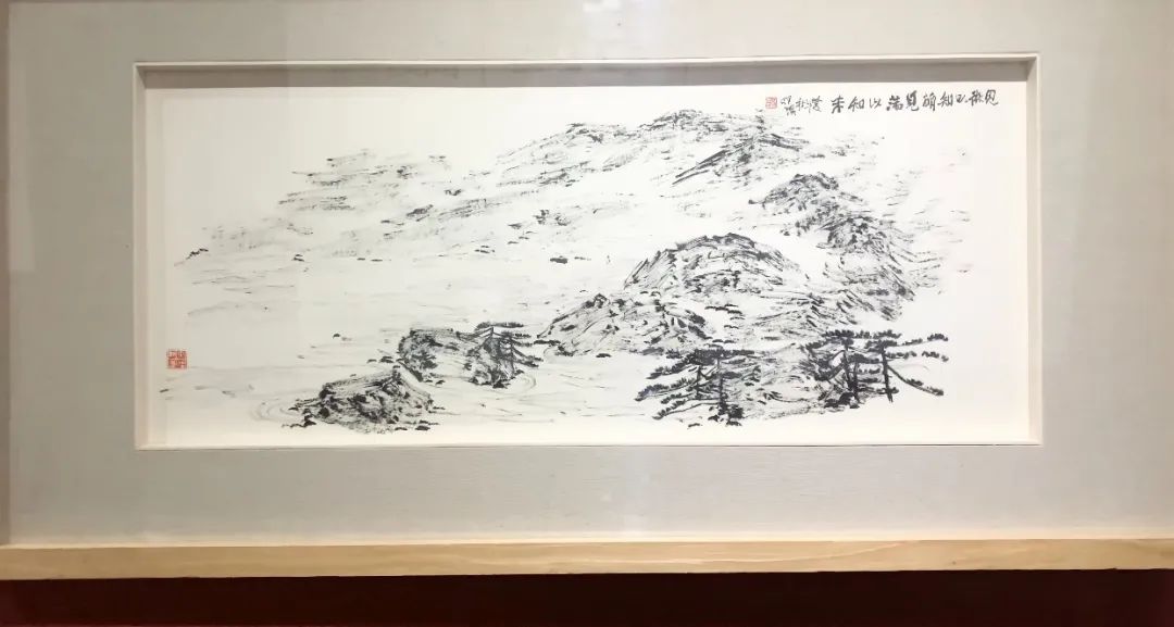 “苍茫大地——邵璞焦墨艺术展”在河北廊坊隆重举行