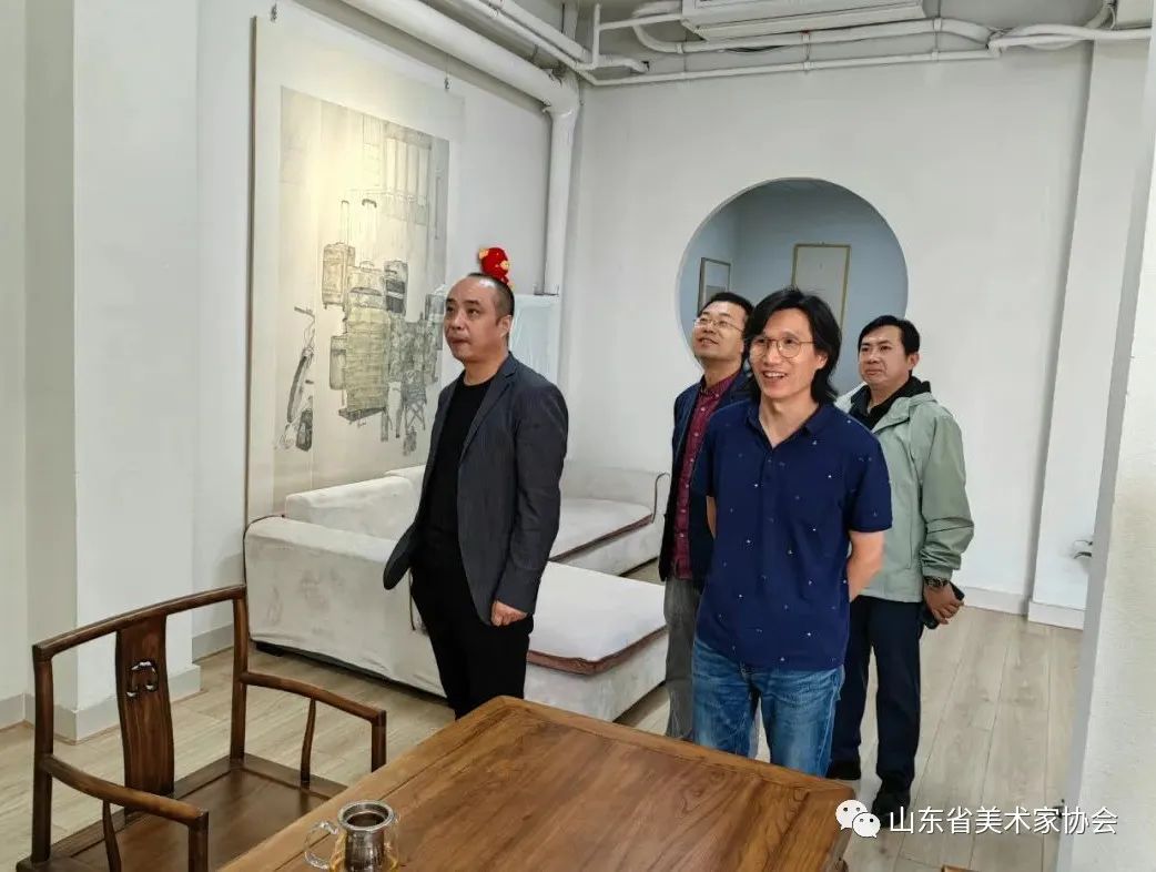 山东省美术家协会赴潍坊高密开展文艺志愿服务及“深扎”调研活动