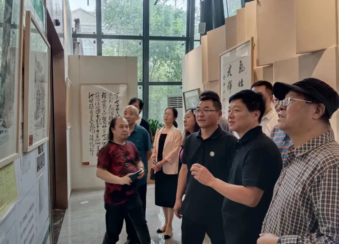 迎国庆“水墨丹青·魅力石家庄——全国中国画名家邀请展”在祁海峰美术家工作室举办