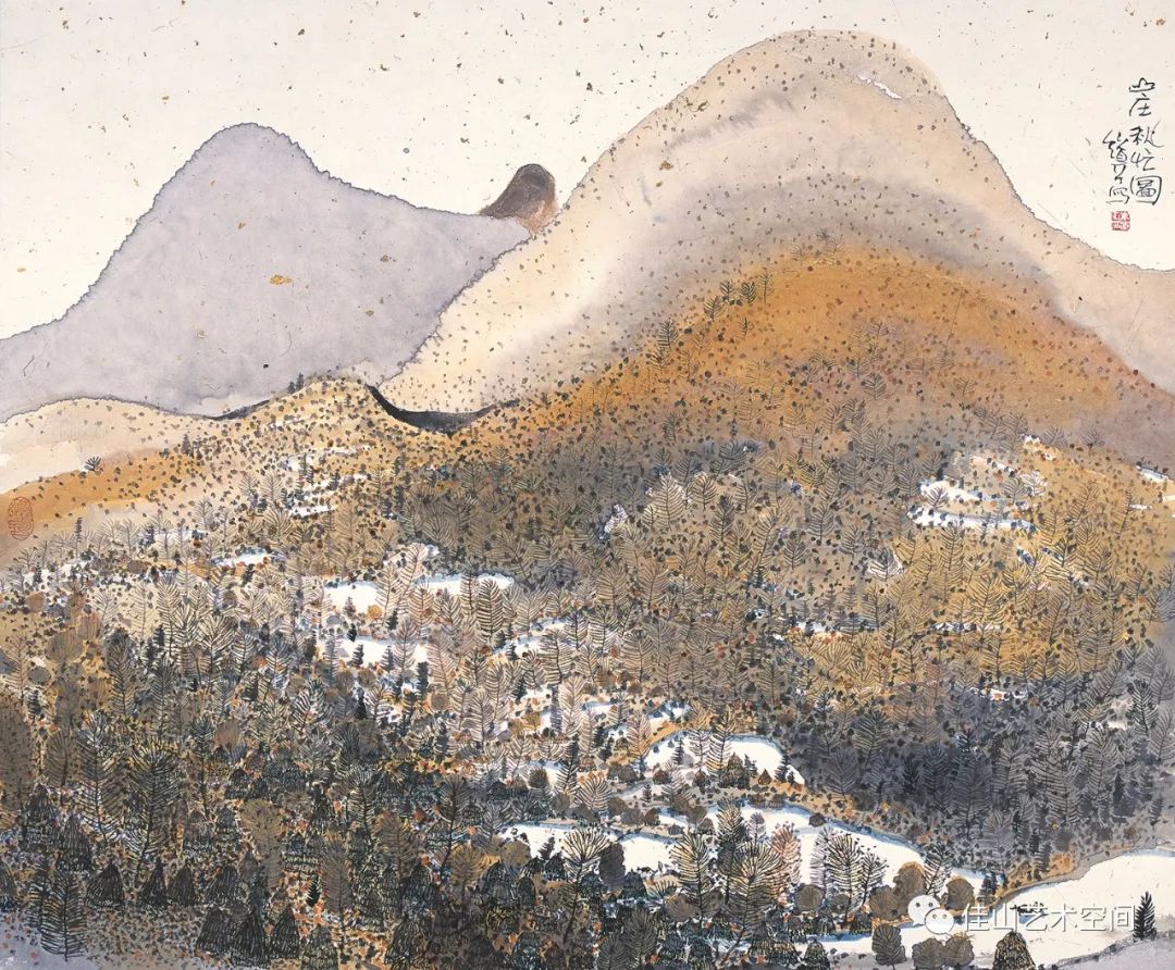 点染江山，著名画家朱道平应邀参展“佳山佳——中国画山水·油画风景艺术展”