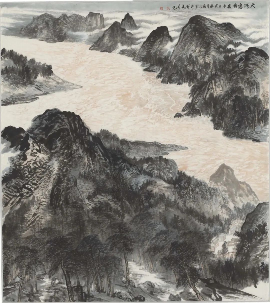 济南市美术馆“大河奔腾”庆双节，沿黄九省画院画家展风采——山东省内特邀作品（二）