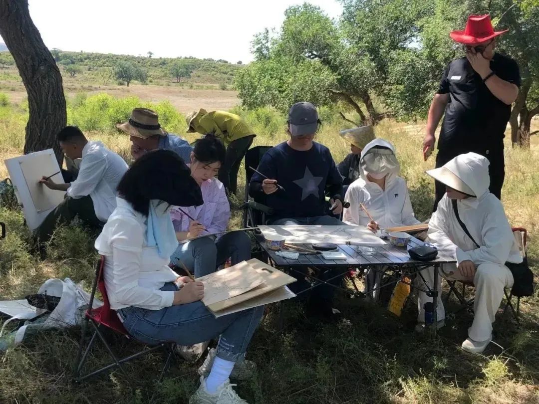 行走山河——2023范治斌写生团内蒙古正蓝旗草原写生纪实