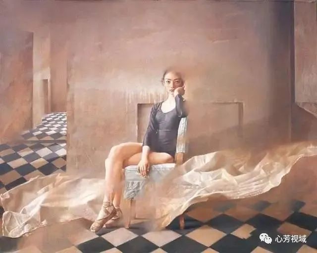 用西方技巧表现中国心境——李晓刚油画作品欣赏