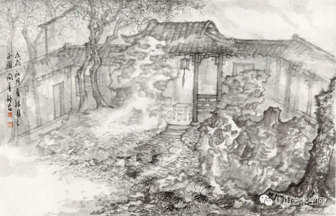 观物与体象，著名画家张捷应邀参展“佳山佳——中国画山水·油画风景艺术展”