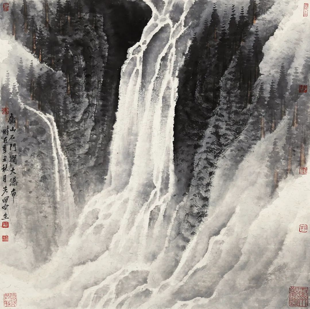 秋山叠翠，著名画家曾先国应邀参展“书画山东——第八届（2023）中国画作品展”