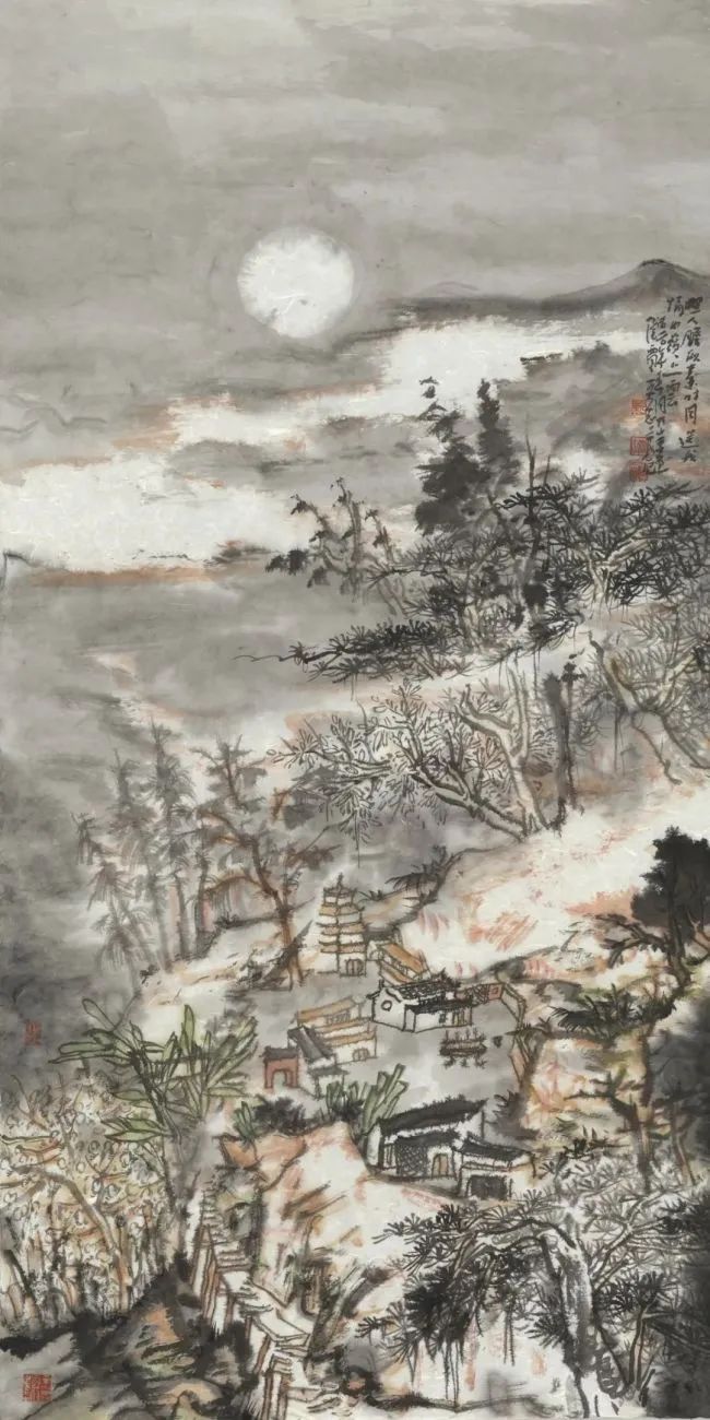 遍写山河风情，著名画家贾荣志应邀参展“书画山东——第八届（2023）中国画作品展”