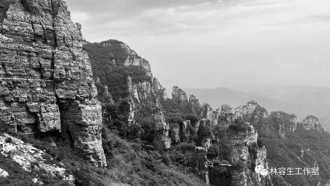 林容生河北涞源白石山写生：在喧闹中来，在靜寂中离开