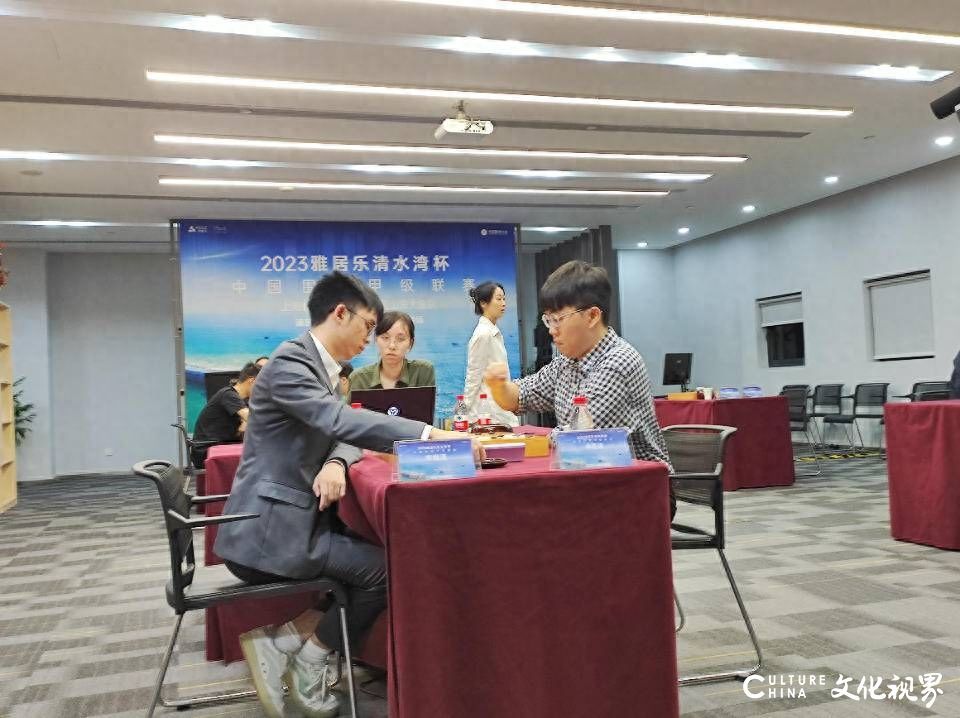 中国围棋甲级联赛第三轮鲁沪相争惊心动魄，主将立功助力山海大象取得胜利