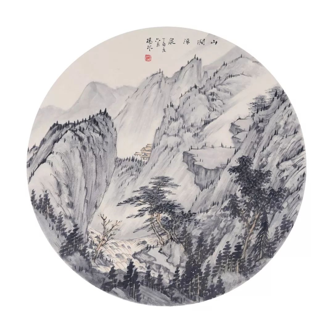 如入人间仙境，著名画家杨枫应邀参展“书画山东——第八届（2023）中国画作品展”