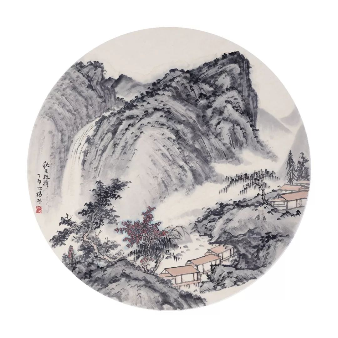 如入人间仙境，著名画家杨枫应邀参展“书画山东——第八届（2023）中国画作品展”