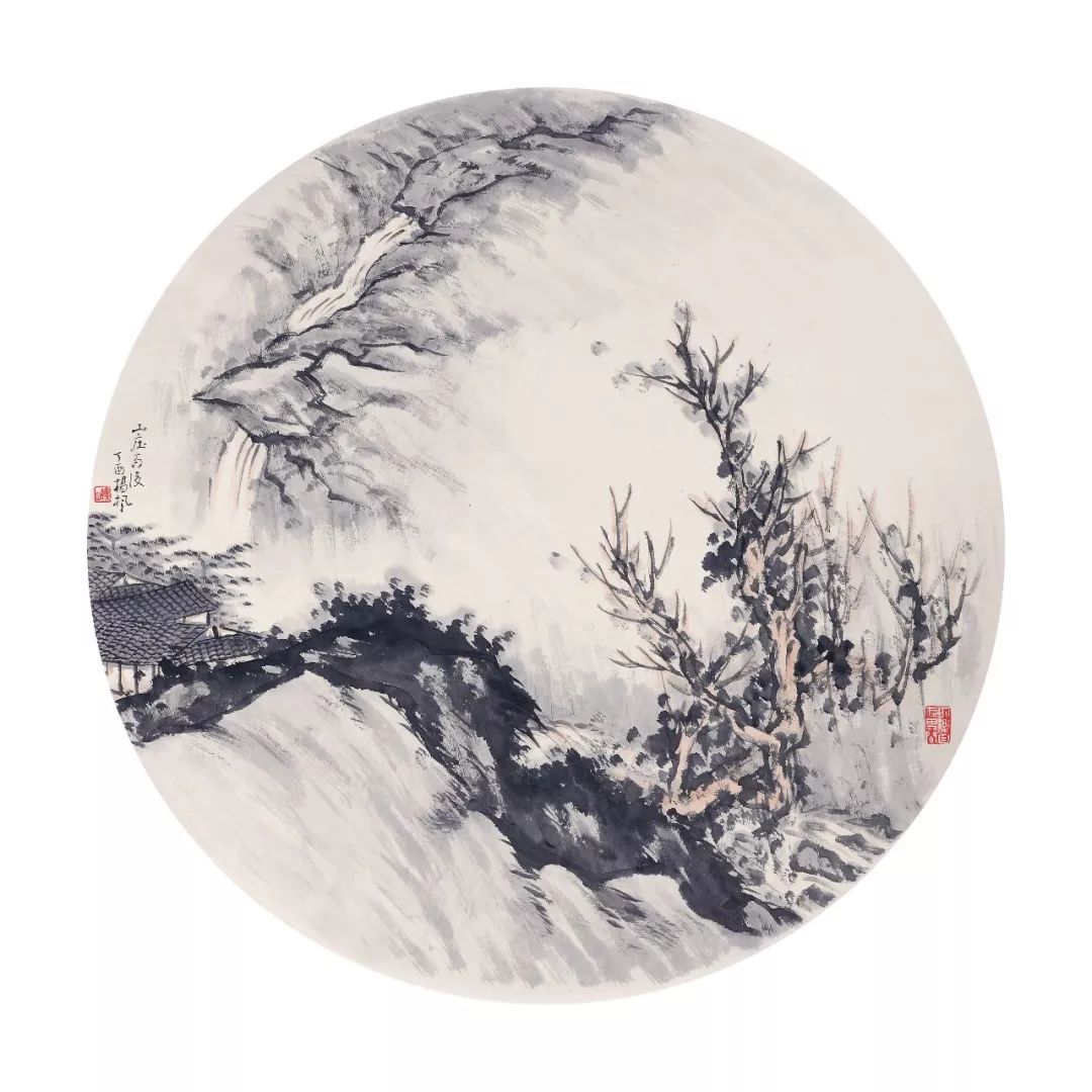 如入人间仙境，著名画家杨枫应邀参展“书画山东——第八届（2023）中国画作品展”