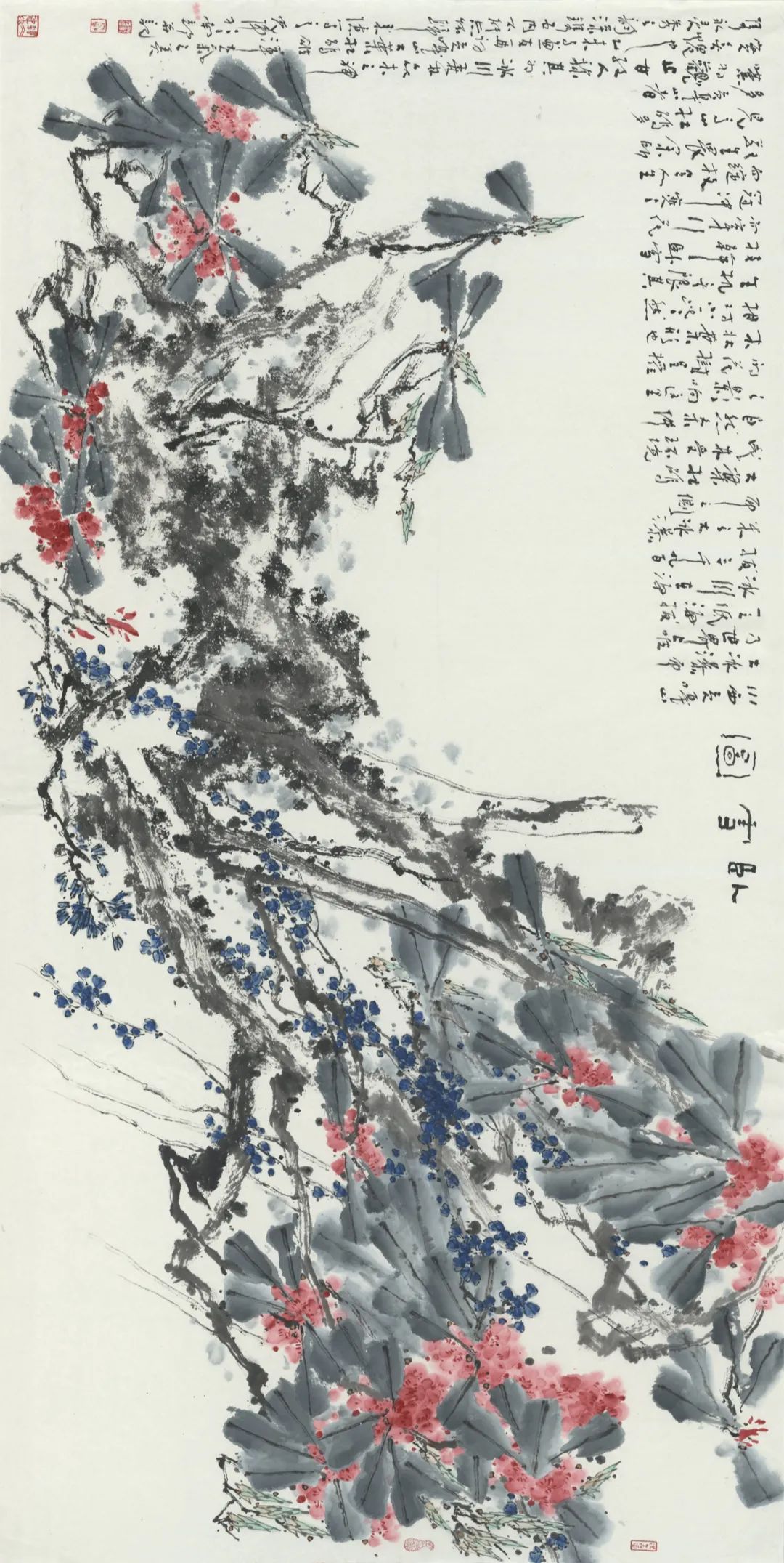 花涛香海迷人眼，著名画家沈光伟应邀参展“书画山东——第八届（2023）中国画作品展”