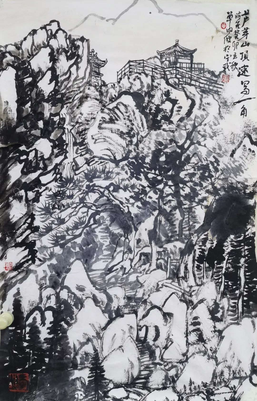 磅礴山川透纸背，著名画家单明波应邀参展“书画山东——第八届（2023）中国画作品展”