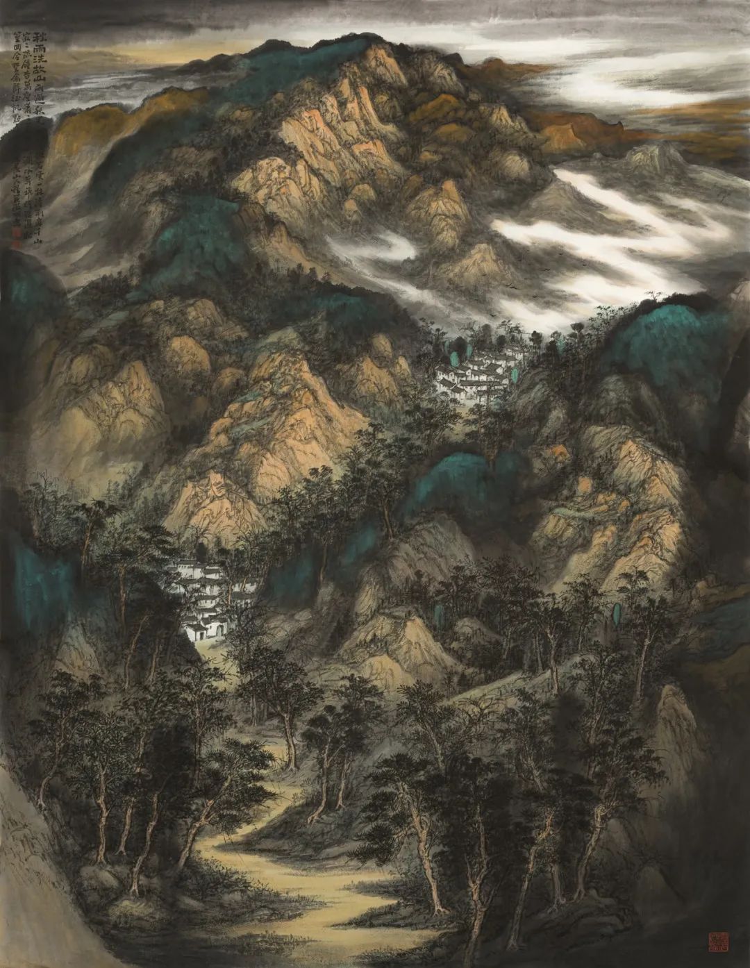 赏山河之美，著名画家刘明雷应邀参展“书画山东——第八届（2023）中国画作品展”