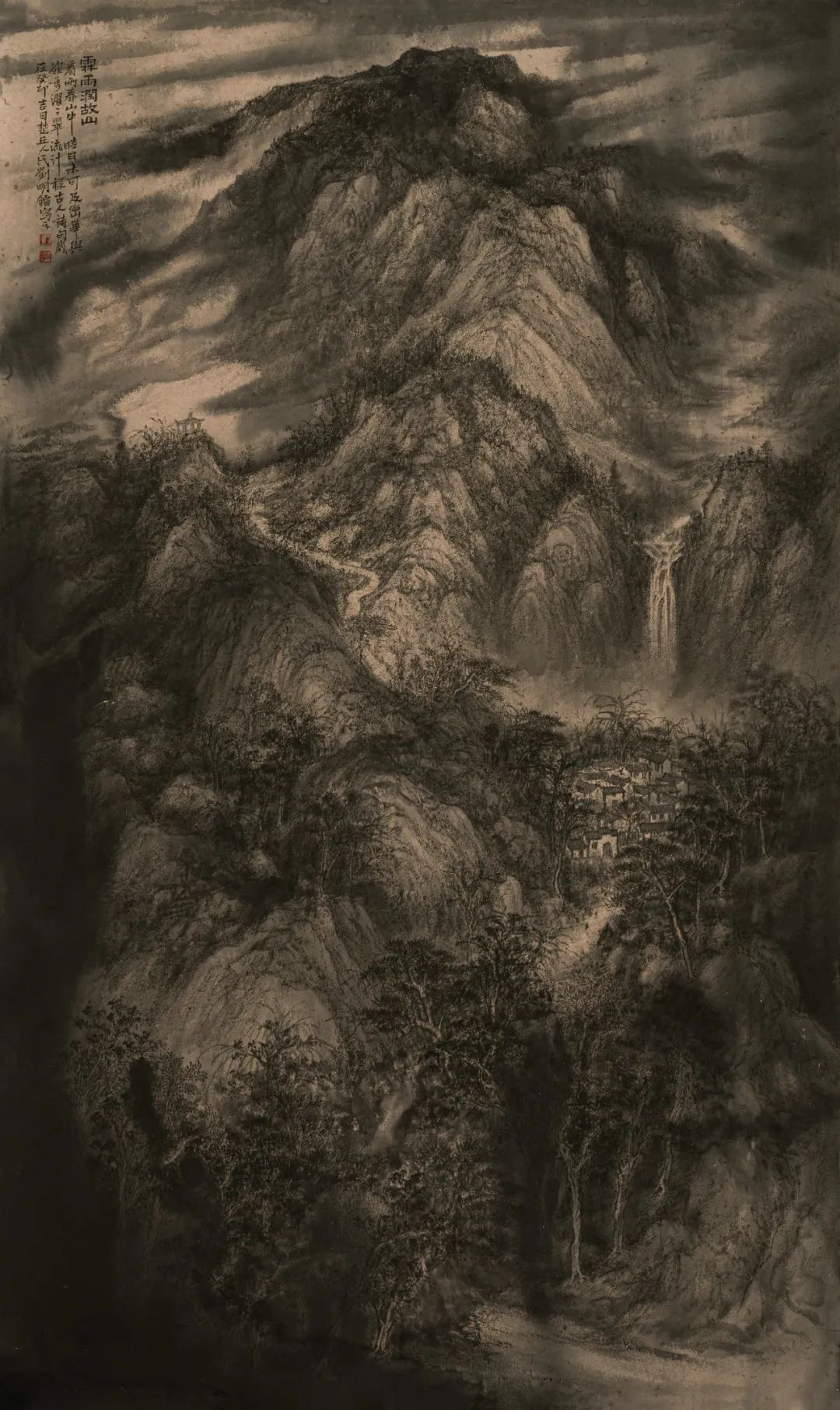 赏山河之美，著名画家刘明雷应邀参展“书画山东——第八届（2023）中国画作品展”