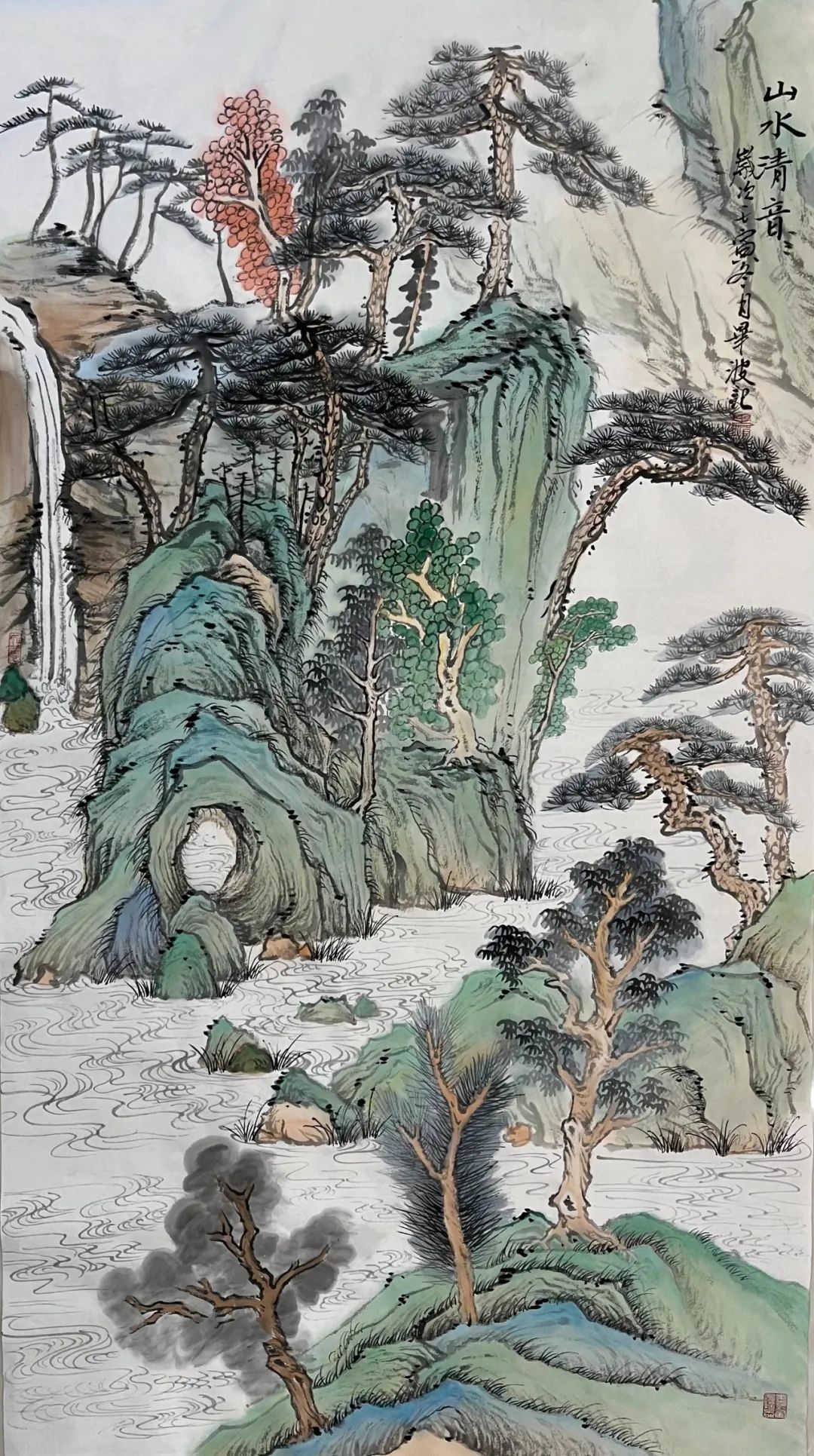 厚土浓情，青年画家毕波应邀参展“书画山东——第八届（2023）中国画作品展”