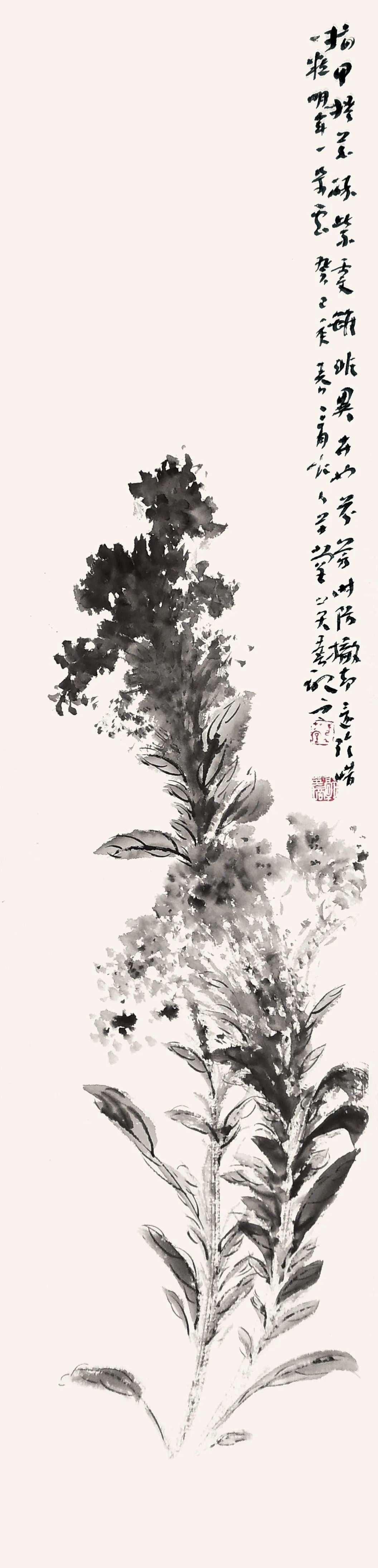 花开水墨间，著名画家郭英培应邀参展“书画山东——第八届（2023）中国画作品展”