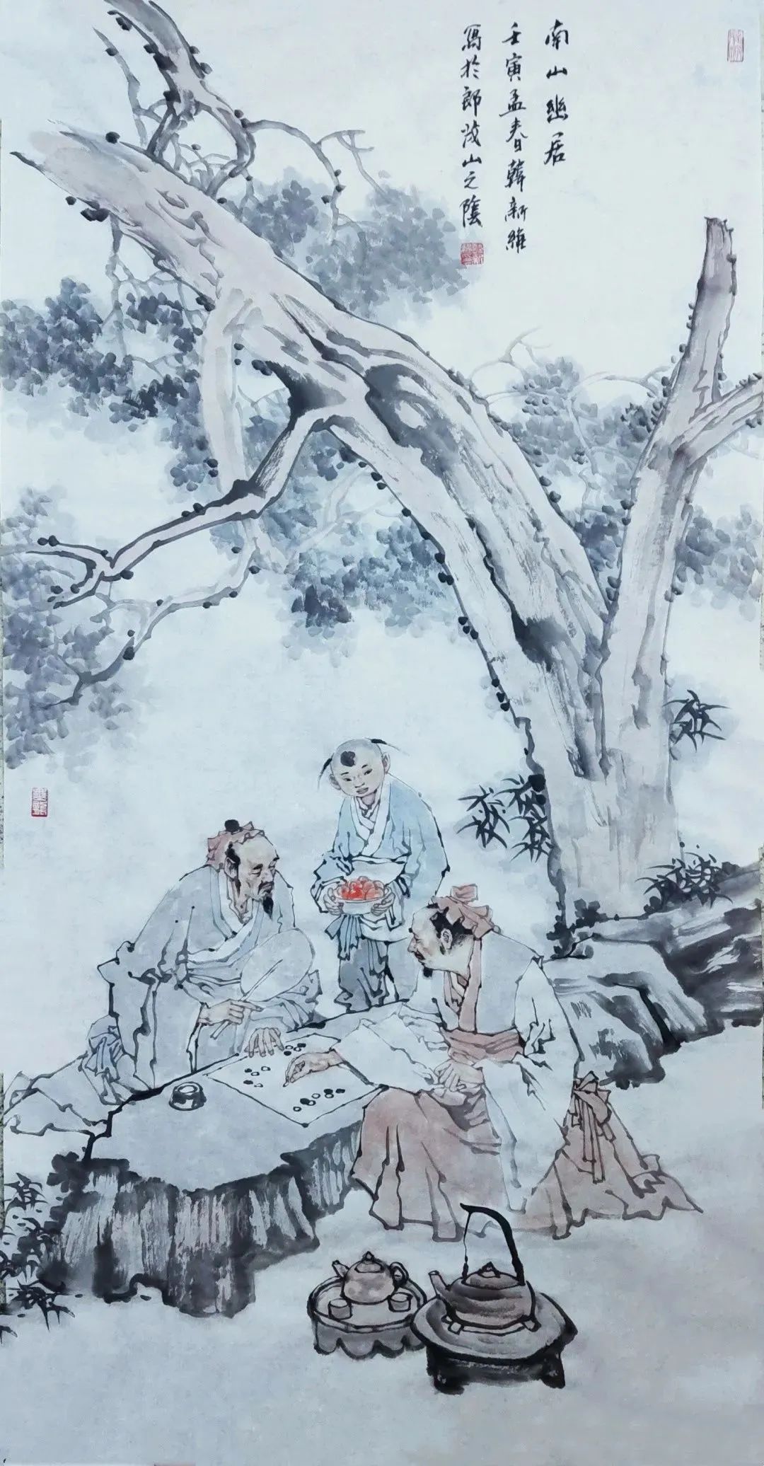 墨舞初心绘军魂，著名画家韩新维应邀参展“书画山东——第八届（2023）中国画作品展”