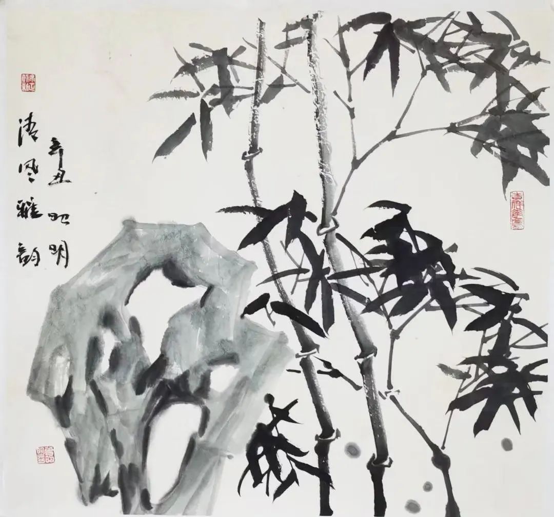 著名画家曾昭明应邀参展“书画山东——第八届（2023）中国画作品展”，佳色满花枝