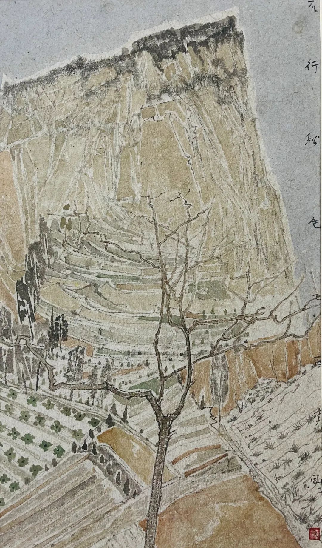 行记与乡愁，著名画家李刚应邀参展“书画山东——第八届（2023）中国画作品展”