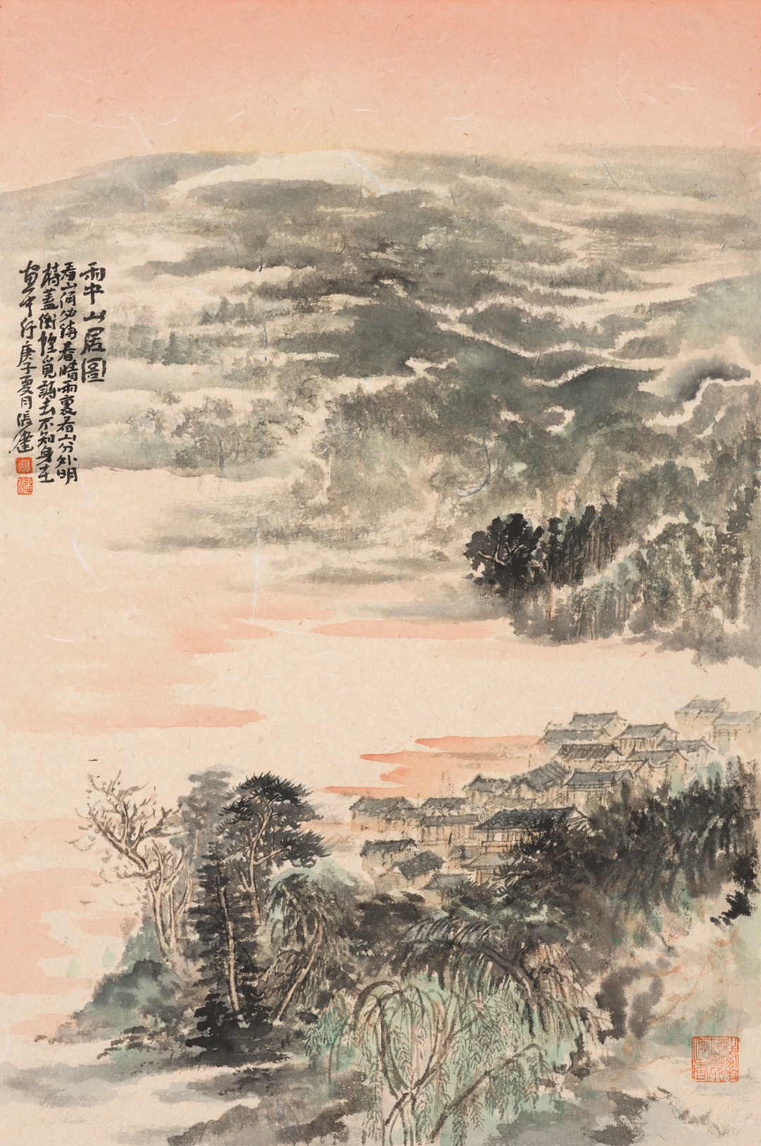 秋林远岫，著名画家张健应邀参展“书画山东——第八届（2023）中国画作品展”