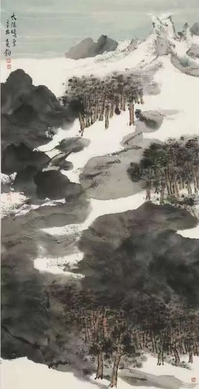 丹青恣意，著名画家侯钧应邀参展“书画山东——第八届（2023）中国画作品展”