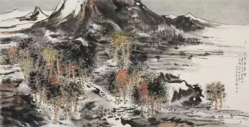 丹青恣意，著名画家侯钧应邀参展“书画山东——第八届（2023）中国画作品展”