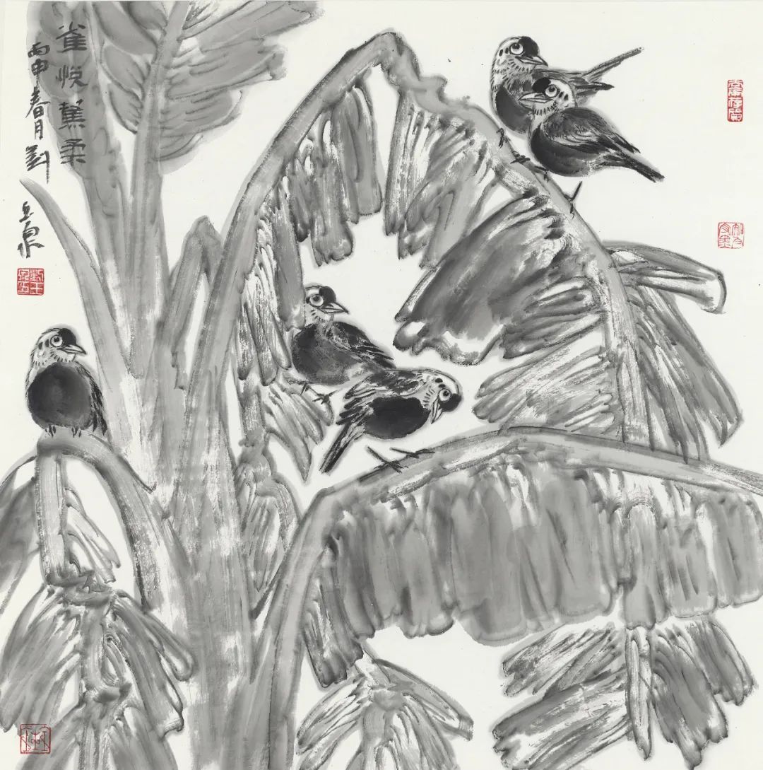 生机勃勃，著名画家刘玉泉应邀参展“书画山东——第八届（2023）中国画作品展”