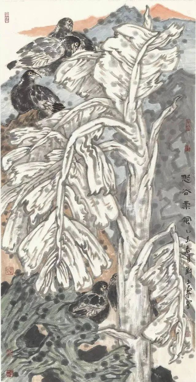 生机勃勃，著名画家刘玉泉应邀参展“书画山东——第八届（2023）中国画作品展”