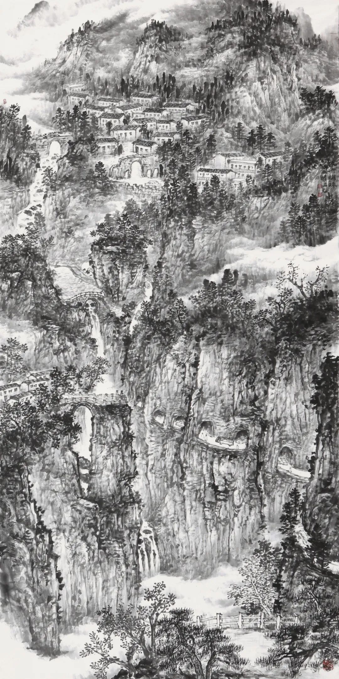 古朴清幽，著名画家吴山石应邀参展“书画山东——第八届（2023）中国画作品展”