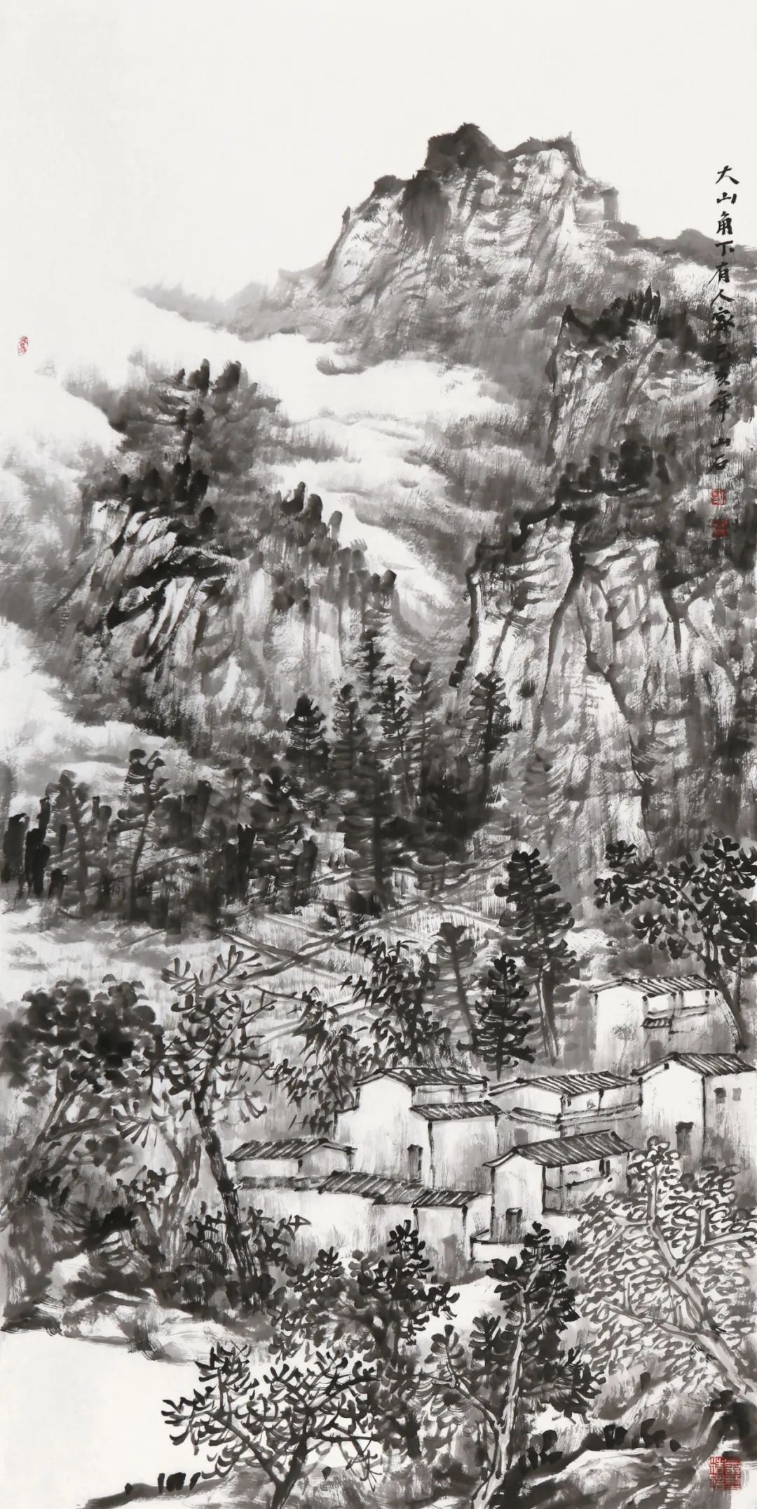 古朴清幽，著名画家吴山石应邀参展“书画山东——第八届（2023）中国画作品展”