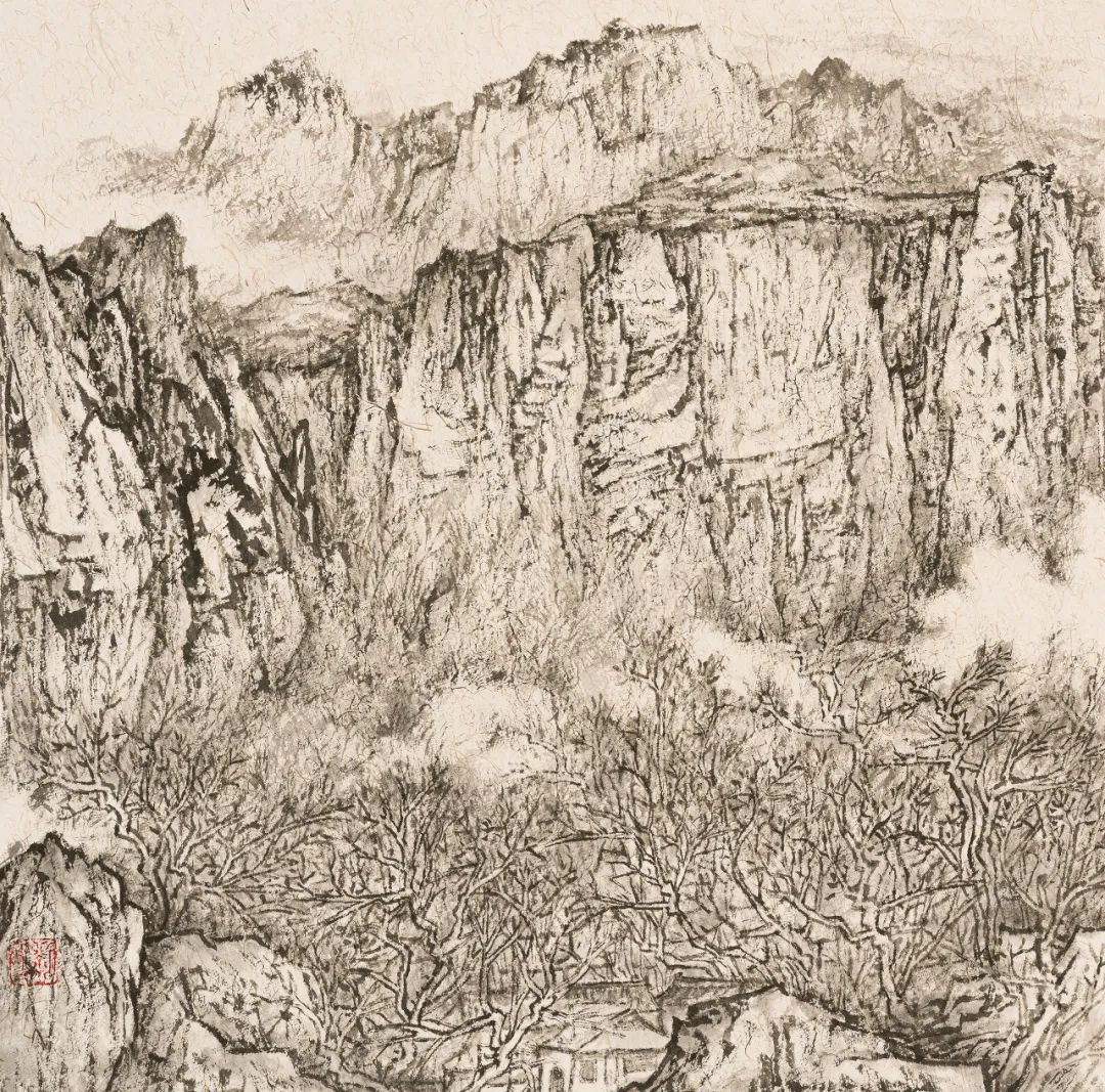 绿水青山映初心，著名画家刘明应邀参展“书画山东——第八届（2023）中国画作品展”