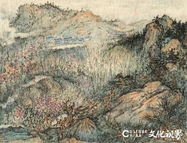 绿水青山映初心，著名画家刘明应邀参展“书画山东——第八届（2023）中国画作品展”