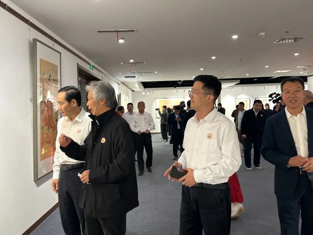 中央美术学院唐勇力水墨画作品展在潍坊临朐展出，展期至10月19日